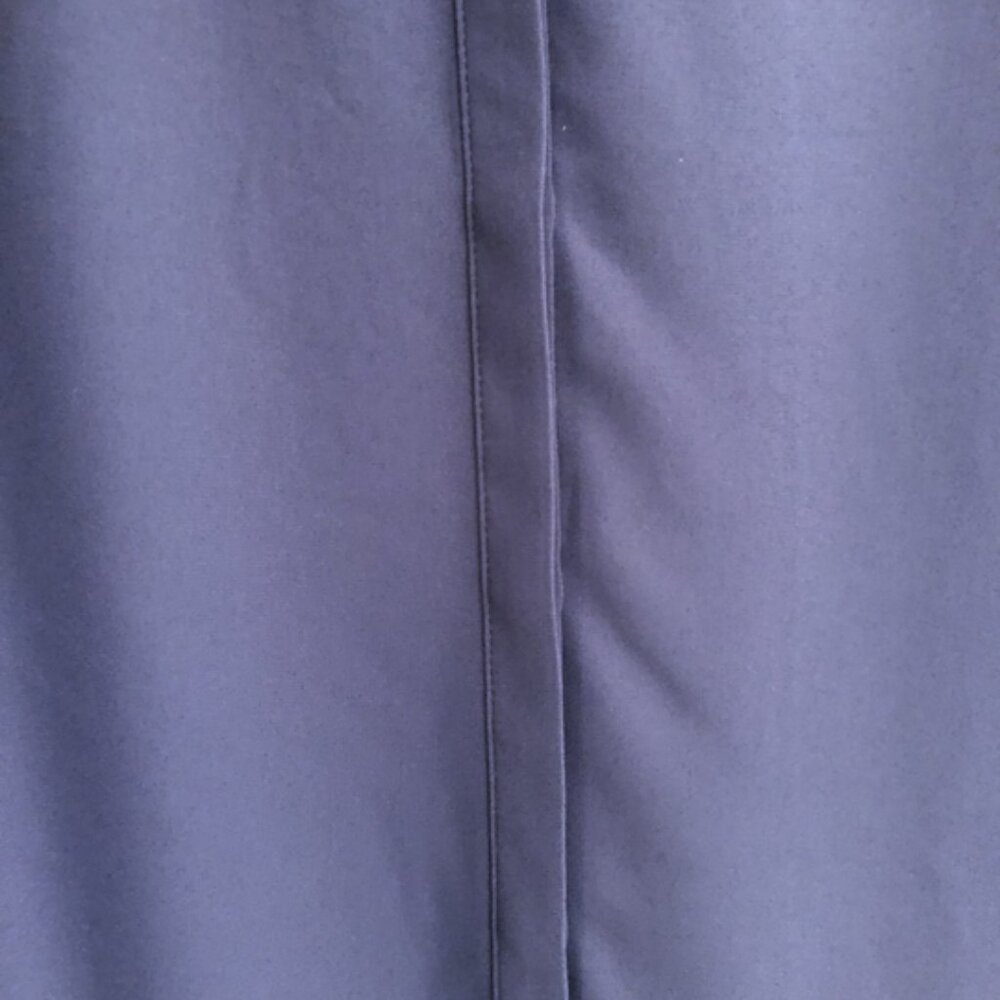 NYDJ Pleat Back Blouse, Dark Blue, Medium - Picture 8 of 12